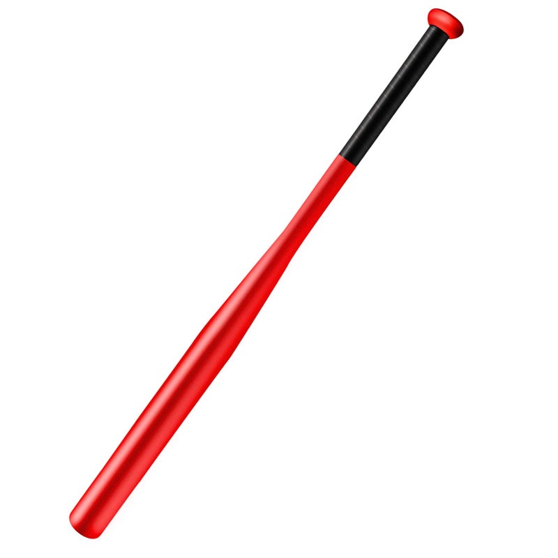Tuggui Baseball Bat Steel with Carrying Bag (32 in, Red) - Image 1